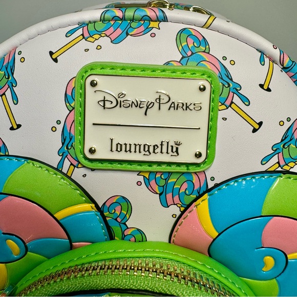 NWT. Loungefly Disney Mickey Mouse Lollipop Loungefly Mini Backpack Disney Eats. - Picture 3 of 11